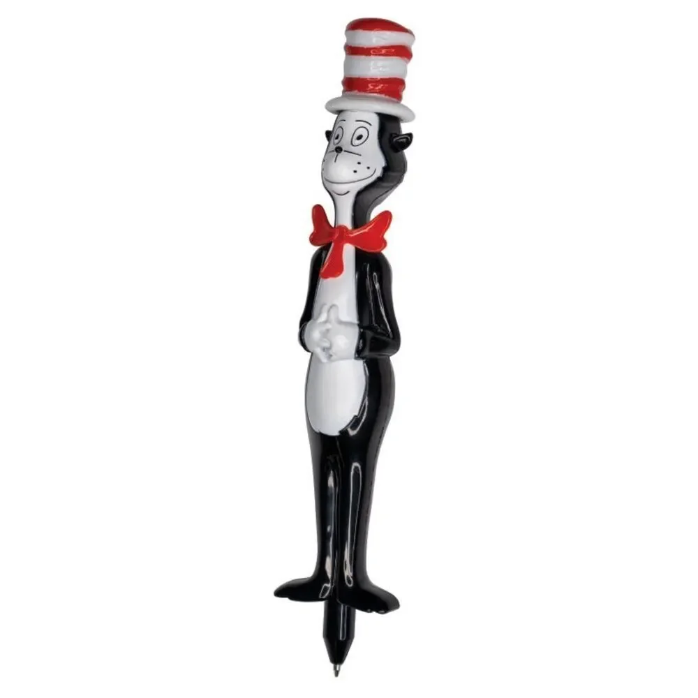 New Dr Seuss Cat in the Hat Character Pen - Black White Red